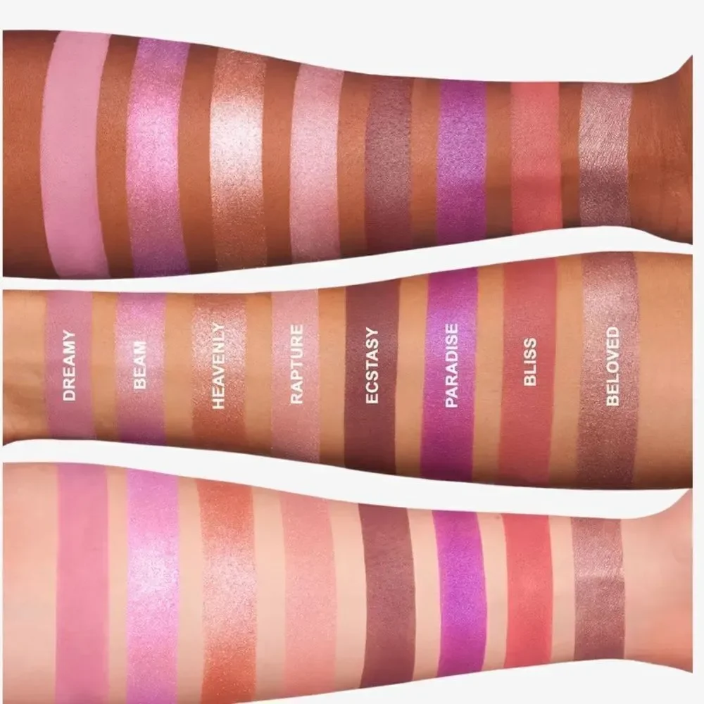 Lime Crime Venus III Eyeshadow Palette in 5 finishes metallic, sparkle, glow +